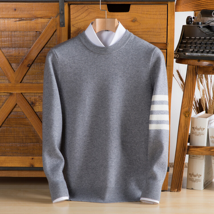 Varsity Cashmere Sweater