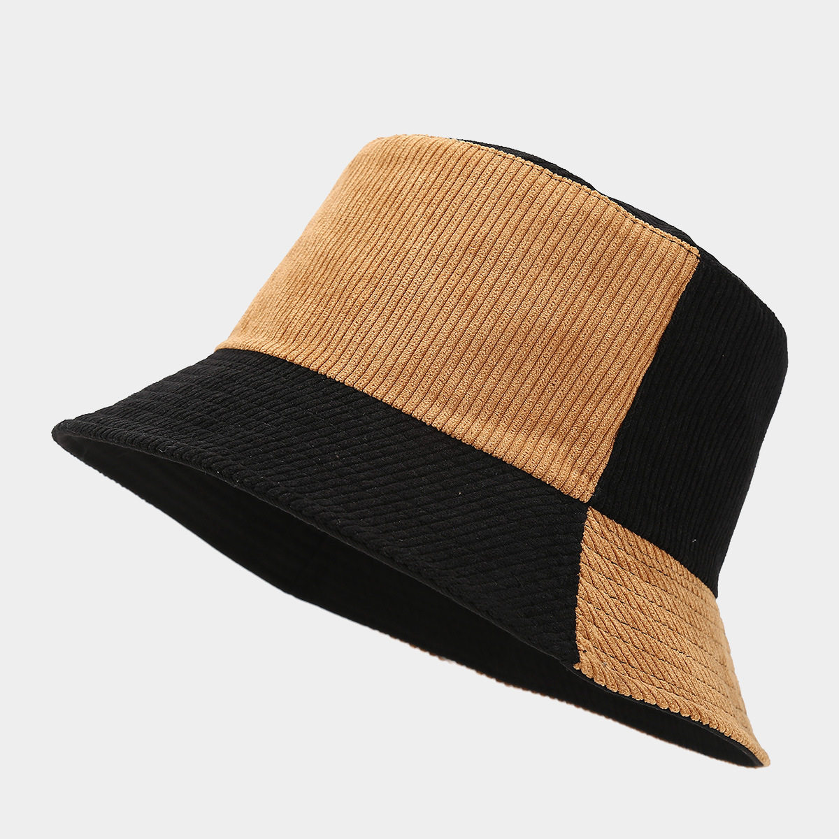 Corduroy Patch Bucket Hat