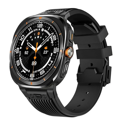 Titanium Streamlined Silicone Galaxy Watch Ultra Band