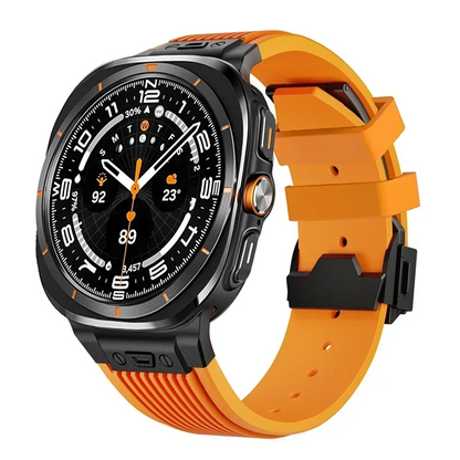 Titanium Streamlined Silicone Galaxy Watch Ultra Band