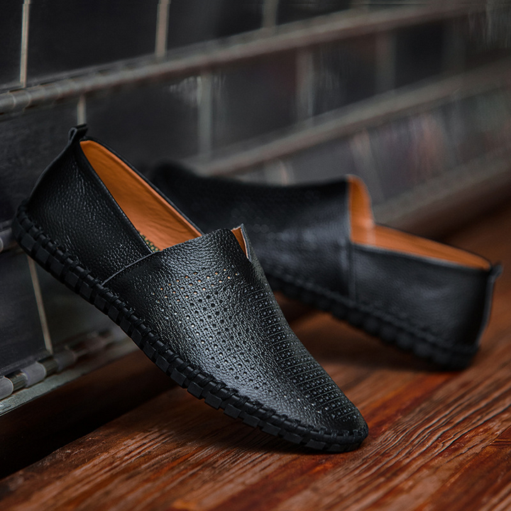 Fresco Genuine Leather Loafers
