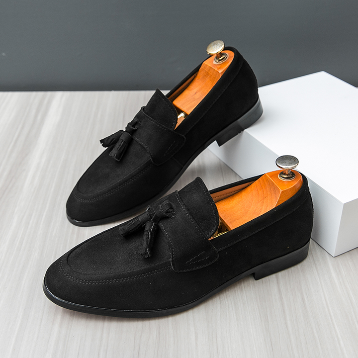 Pelle Italia Suede Loafers