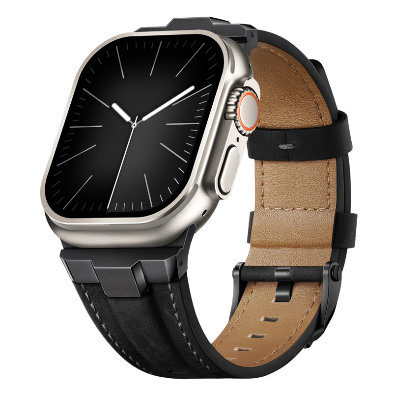 OnyxTouch Leather Apple Watch Band