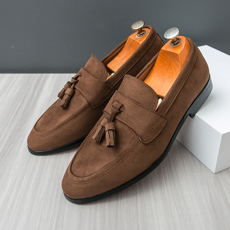Pelle Italia Suede Loafers