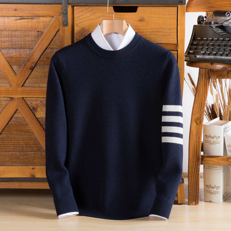Varsity Cashmere Sweater