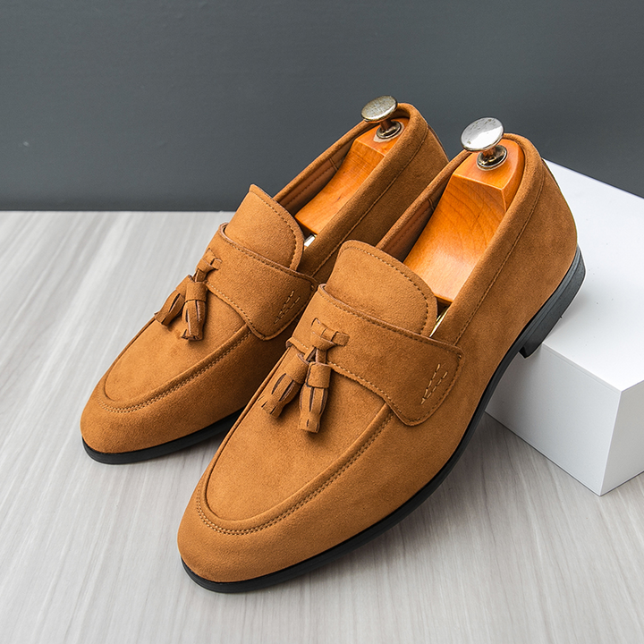 Pelle Italia Suede Loafers