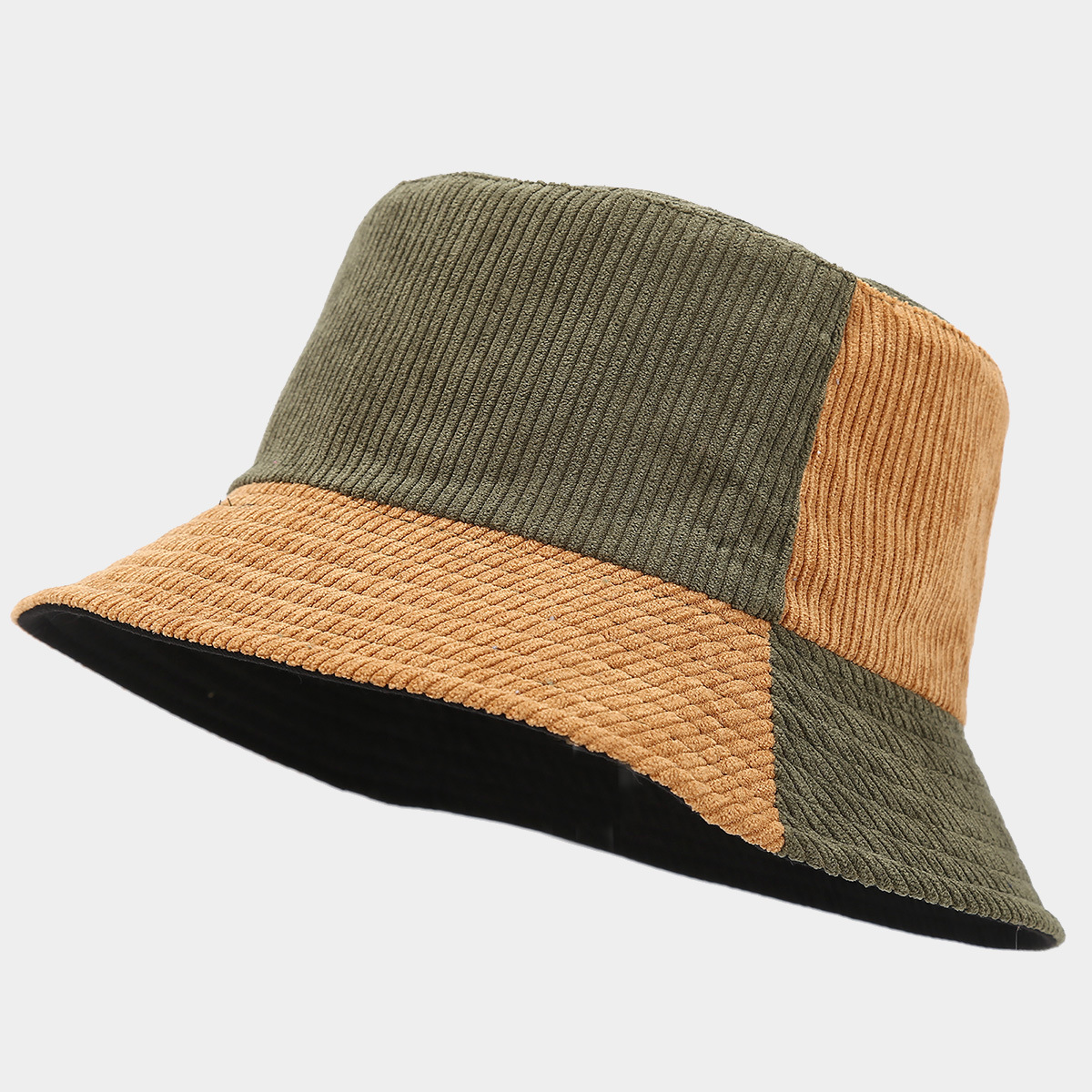 Corduroy Patch Bucket Hat