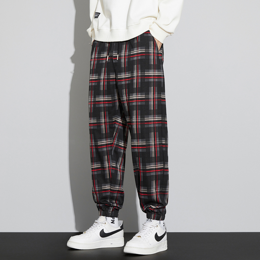 Maddox Check Joggers