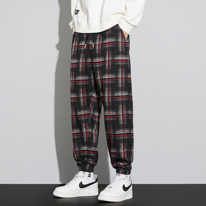 Maddox Check Joggers