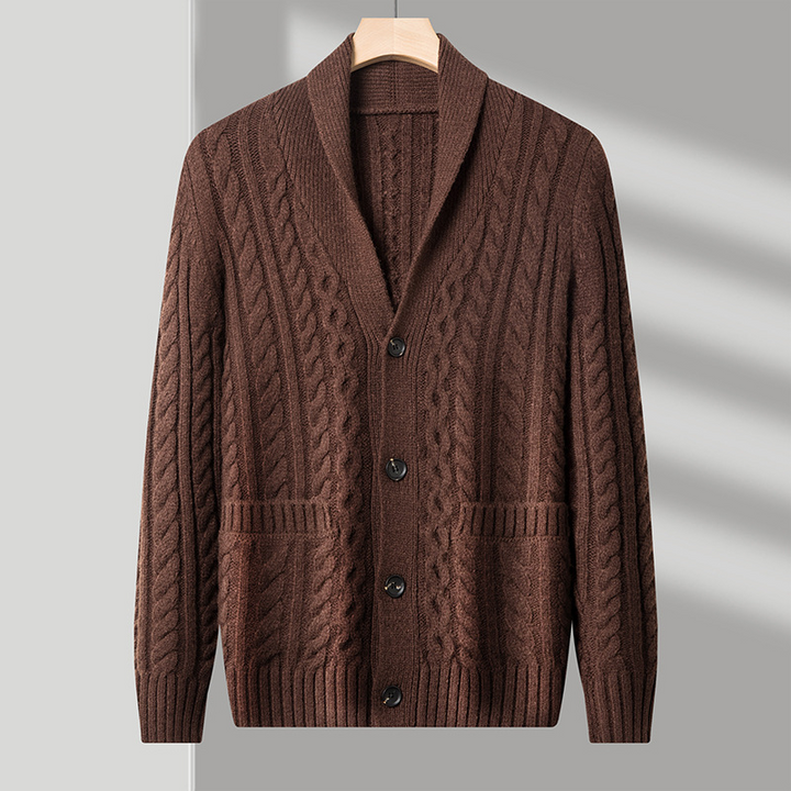Cillian Merino Wool Cardigan