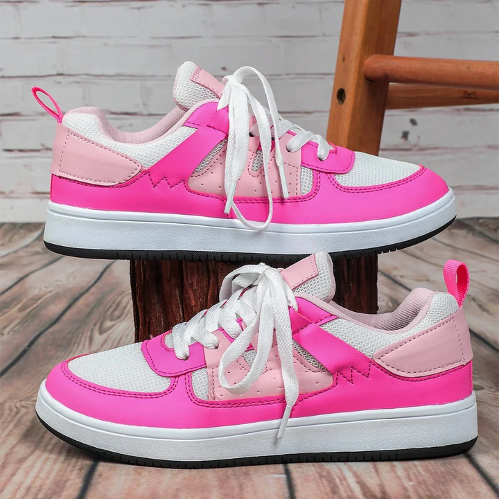 RetroPop Leather Sneakers
