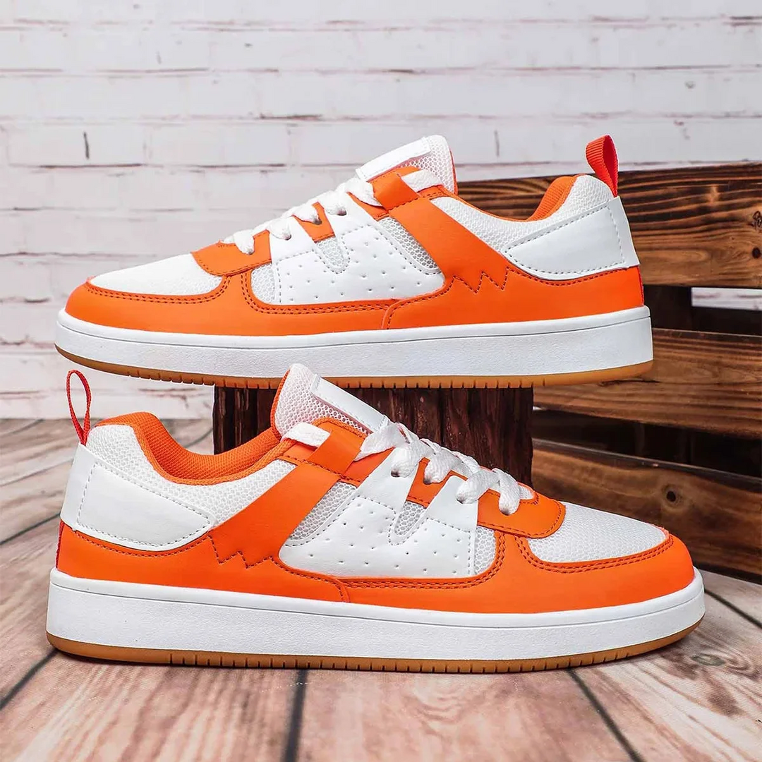 RetroPop Leather Sneakers