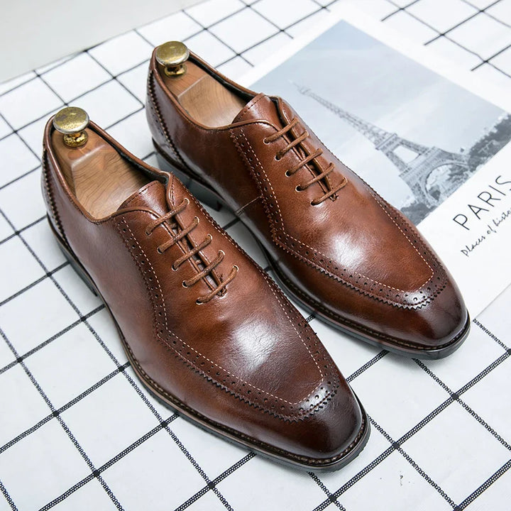 London Genuine Leather Dress Shoes