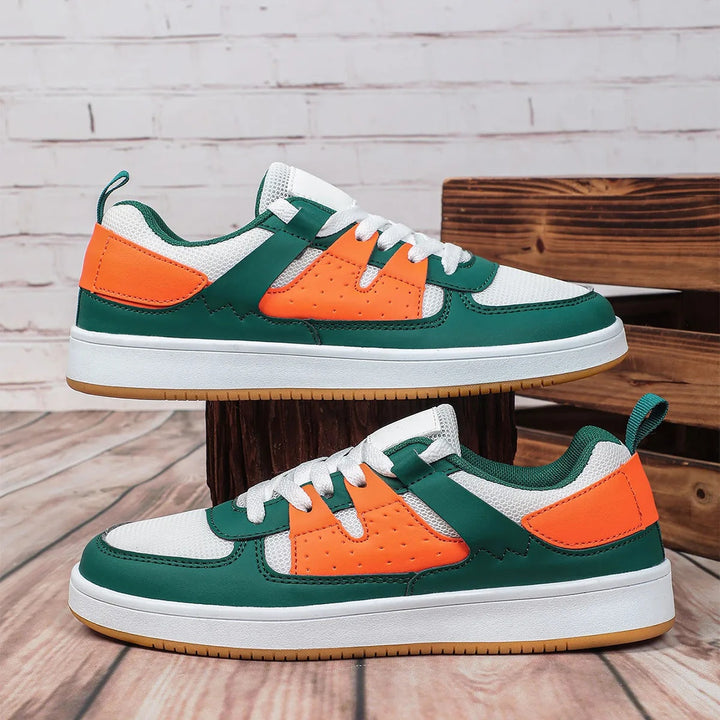RetroPop Leather Sneakers