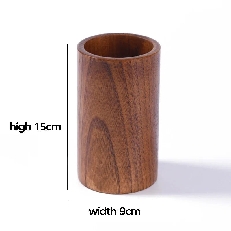 Hand-Carved Teakwood Cooking Set