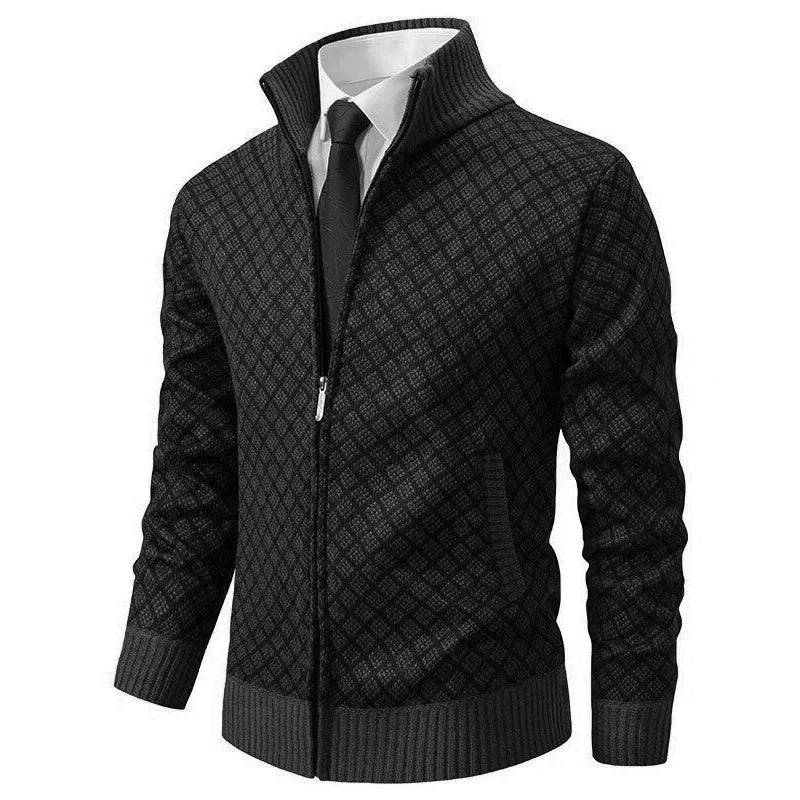 Remy Royal Jacquard Knitted Jacket