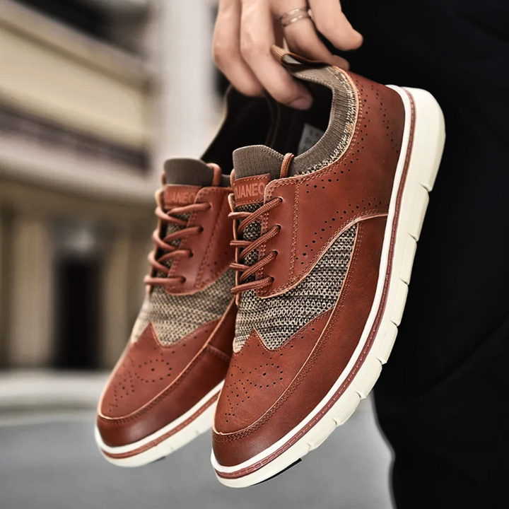 Harrington Leather Sneakers