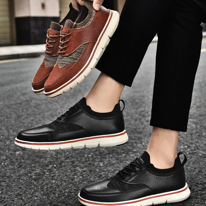 Harrington Leather Sneakers