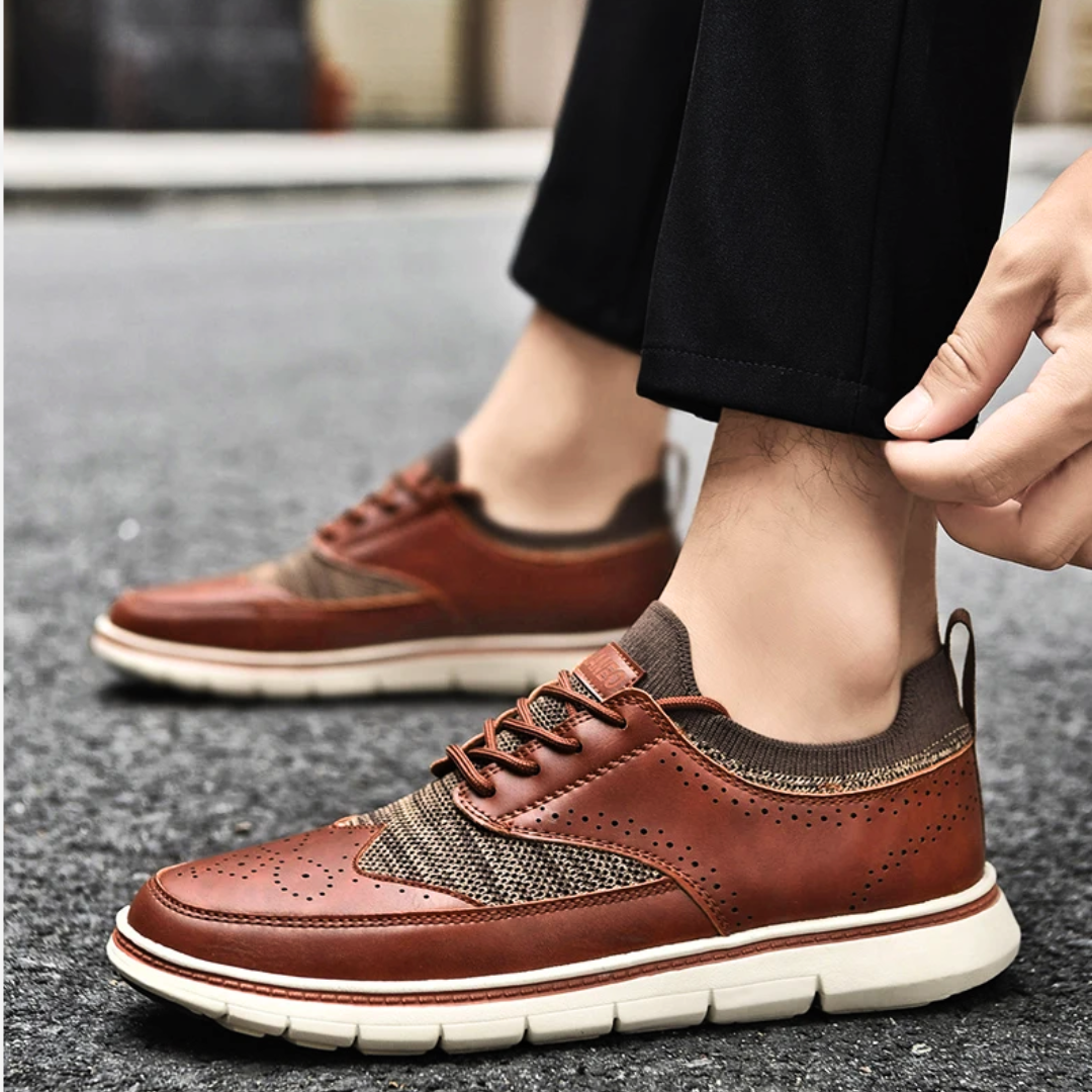 Harrington Leather Sneakers