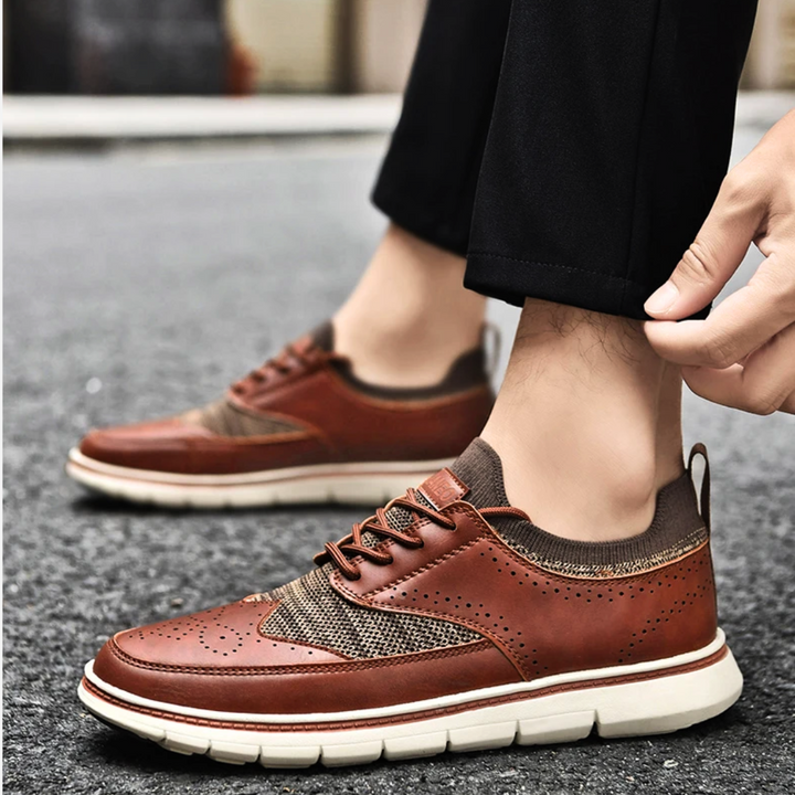 Harrington Leather Sneakers