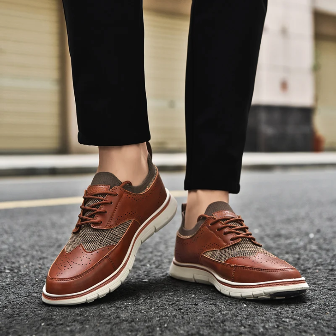 Harrington Leather Sneakers