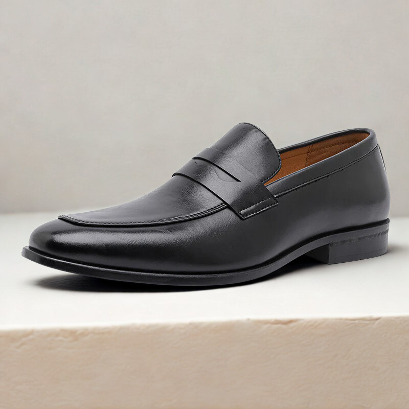 Bradbury Genuine Leather Penny Loafers