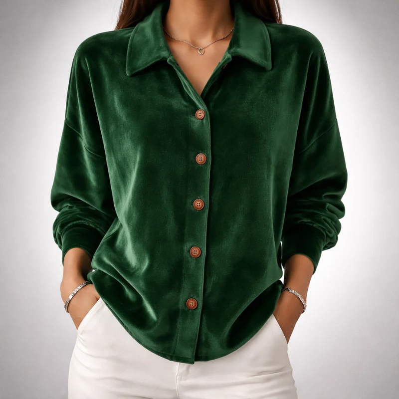Avery Velvet Shirt