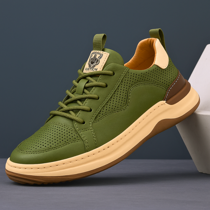 Lusso Italiana Genuine Leather Sneakers