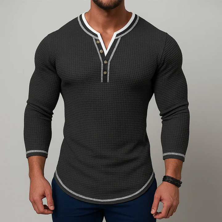 Ellis Henley Long Sleeve Shirt