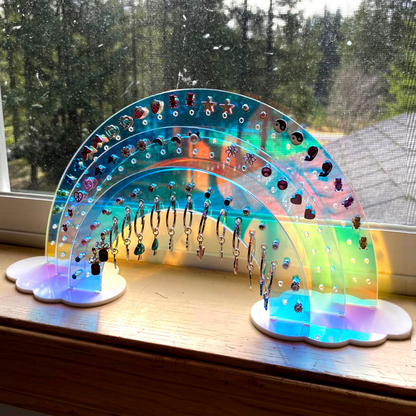 Rainbow Reflections Jewelry Stand