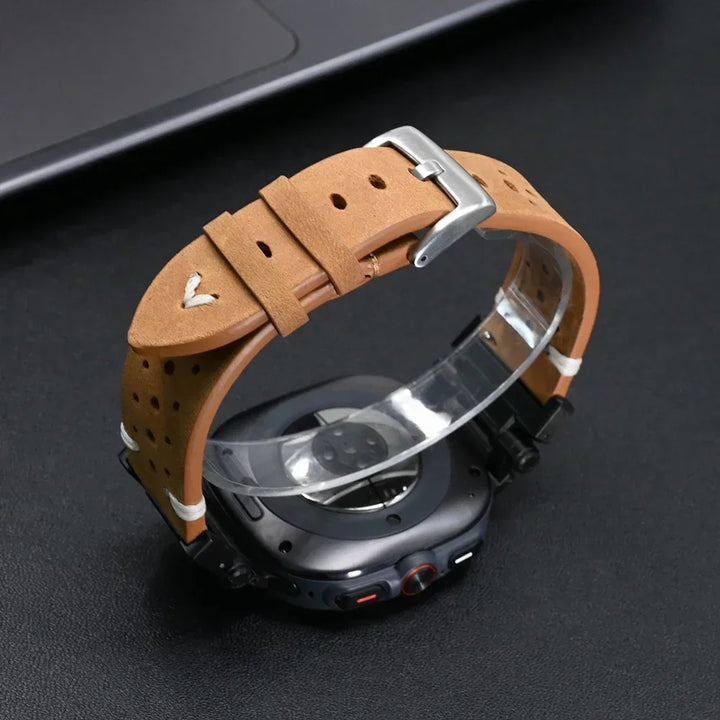 TitaniumTouch Leather Galaxy Watch Ultra Band