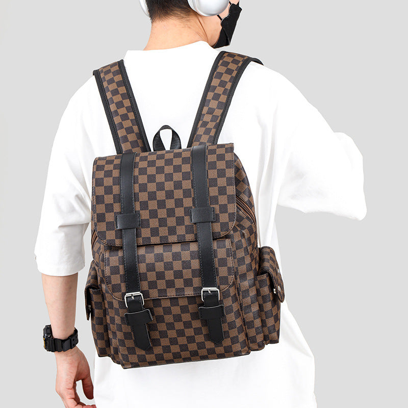 Damier Check Backpack