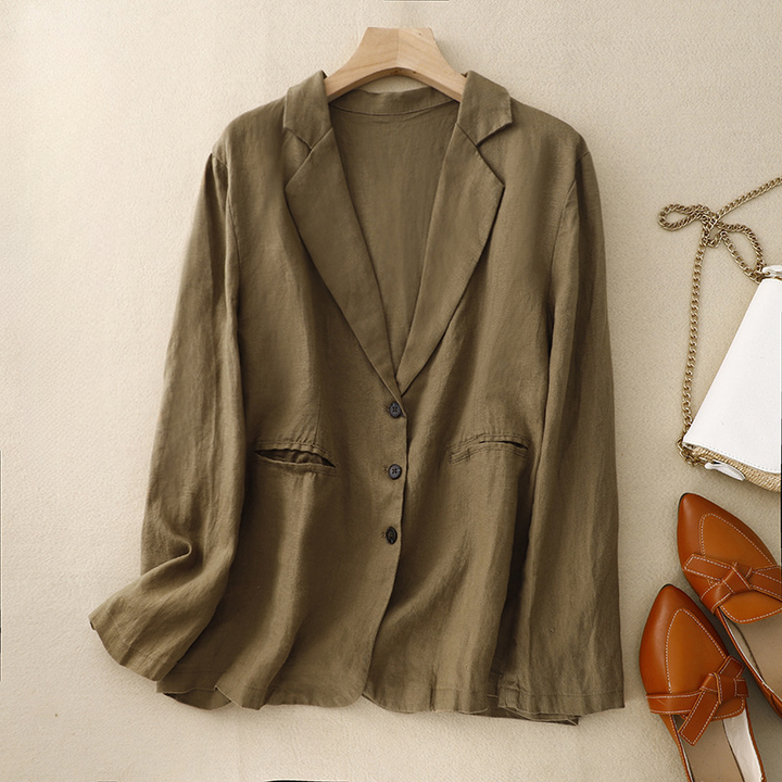 Maude Linen Blazer