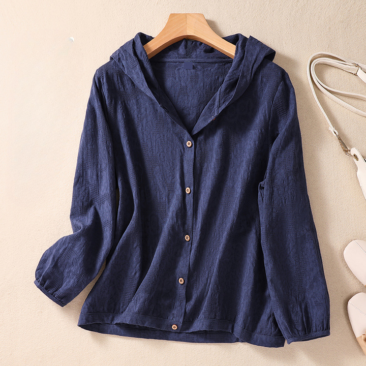 Cleo Linen Hoodie