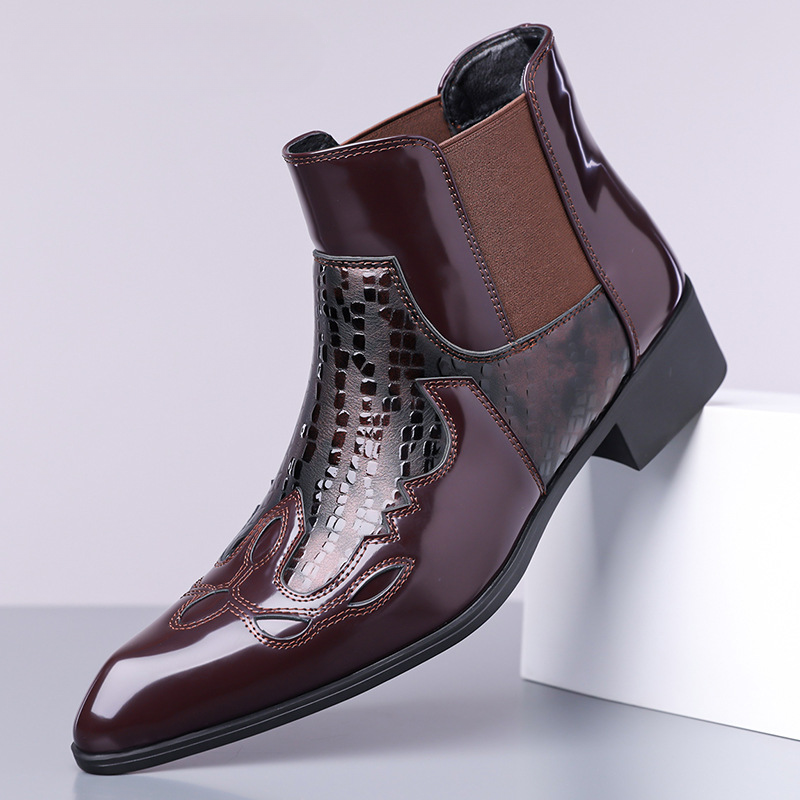 Merton Leather Chelsea Boots