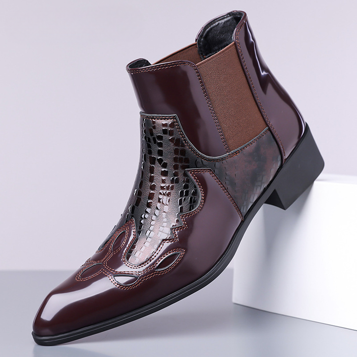 Merton Leather Chelsea Boots