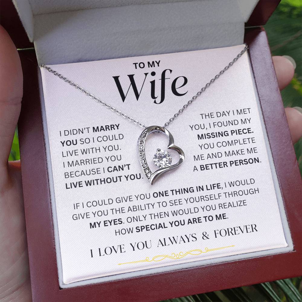 Wife -  Forever Love Necklace