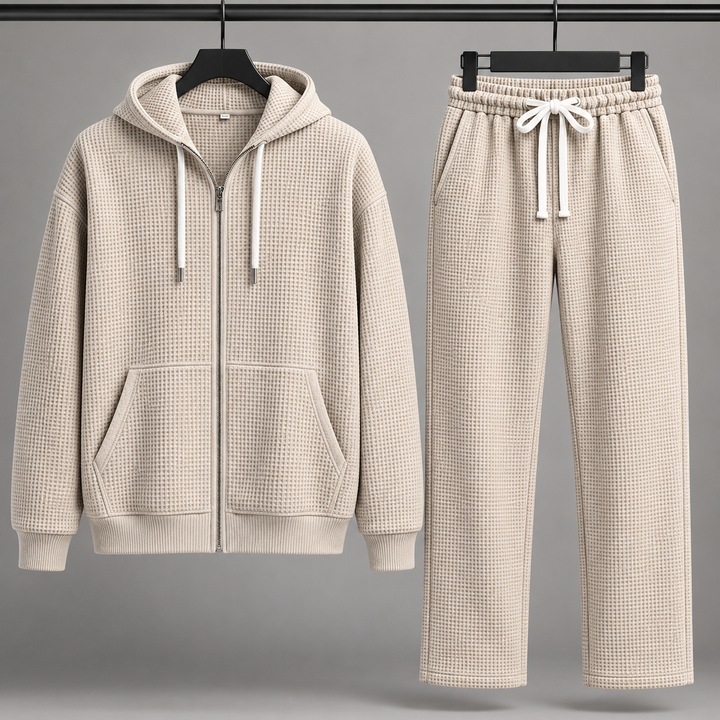 Jacob Waffle-Knit Set