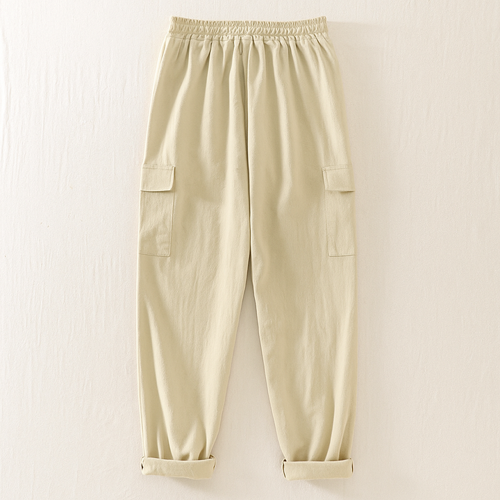 Casa Linen Cargo Pants