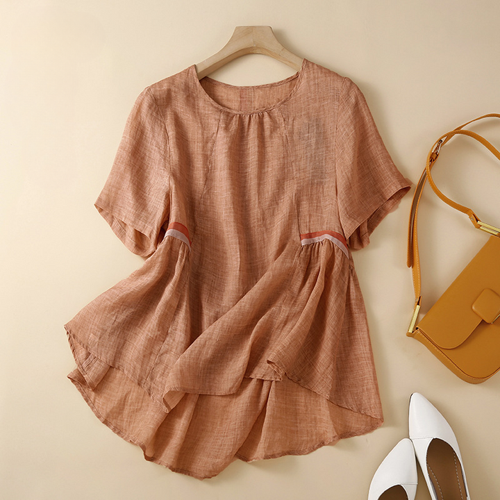 Freya Cotton Linen Blouse