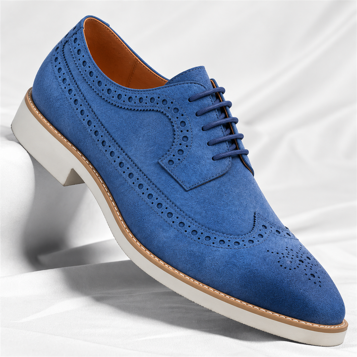 Belmont Suede Brogue Shoes