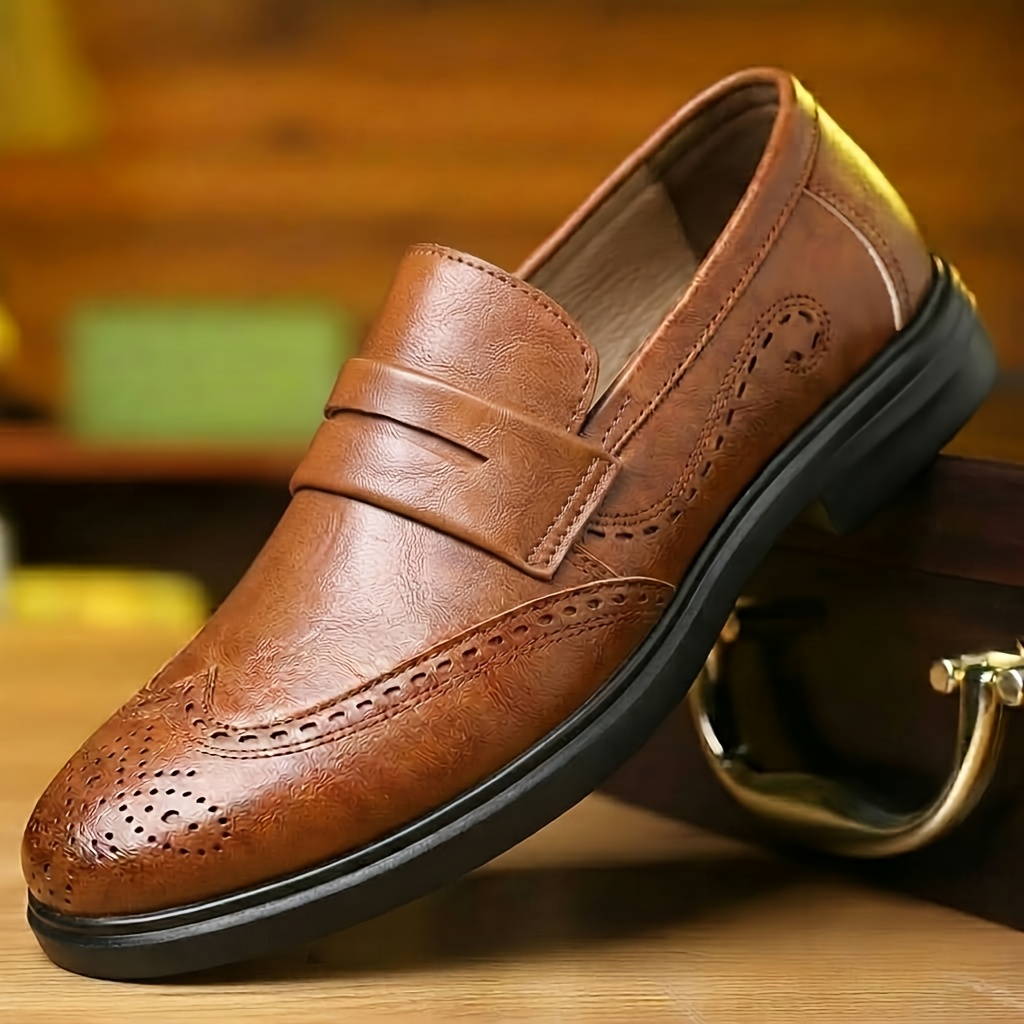 Santino Leather Penny Loafers