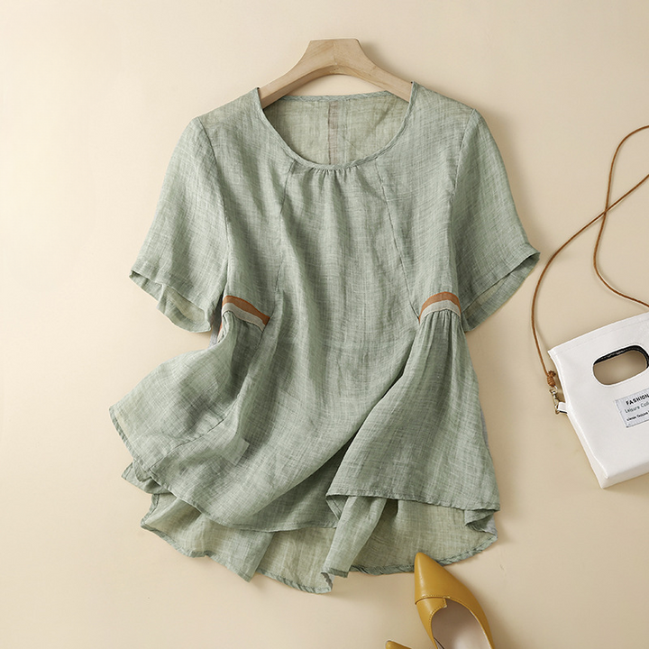 Freya Cotton Linen Blouse