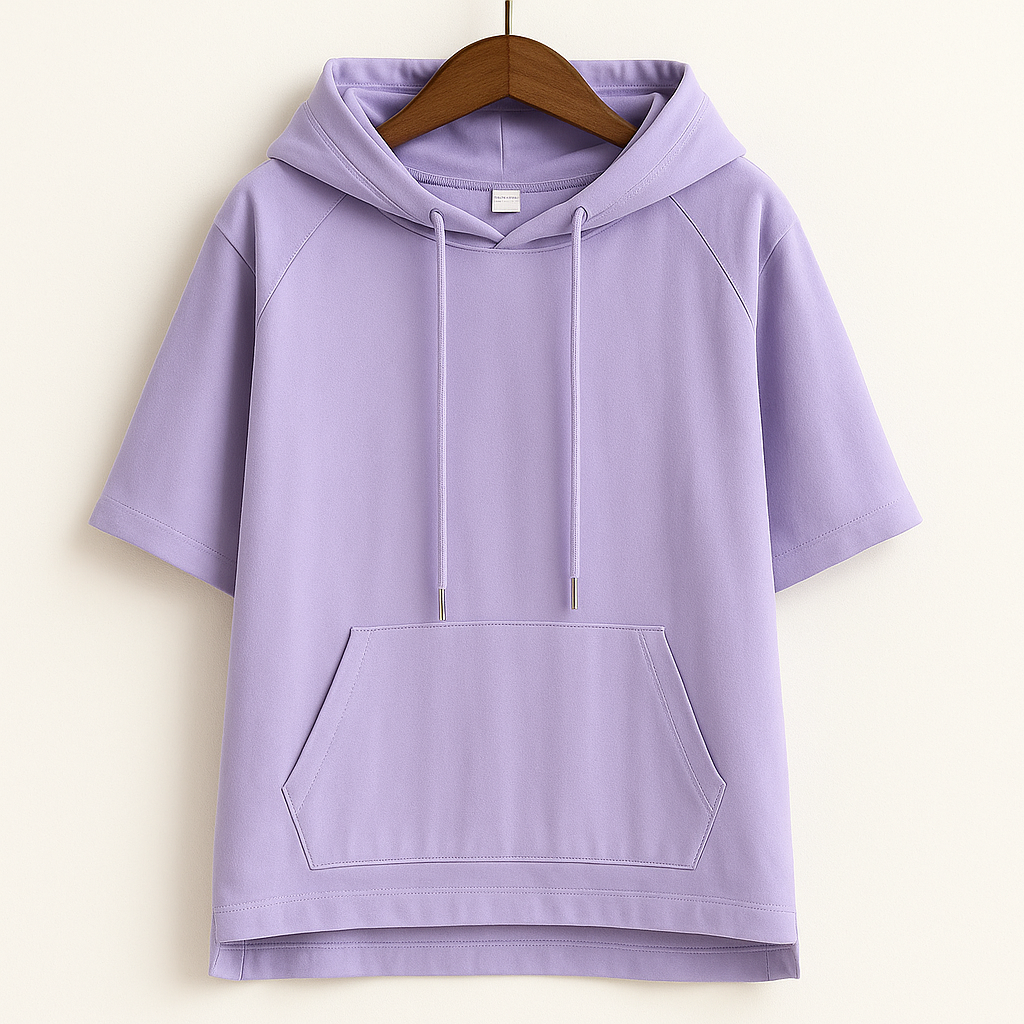 Elise Short-Sleeve Hoodie