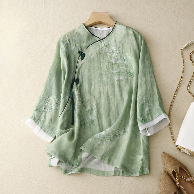 Willow Mist Blouse