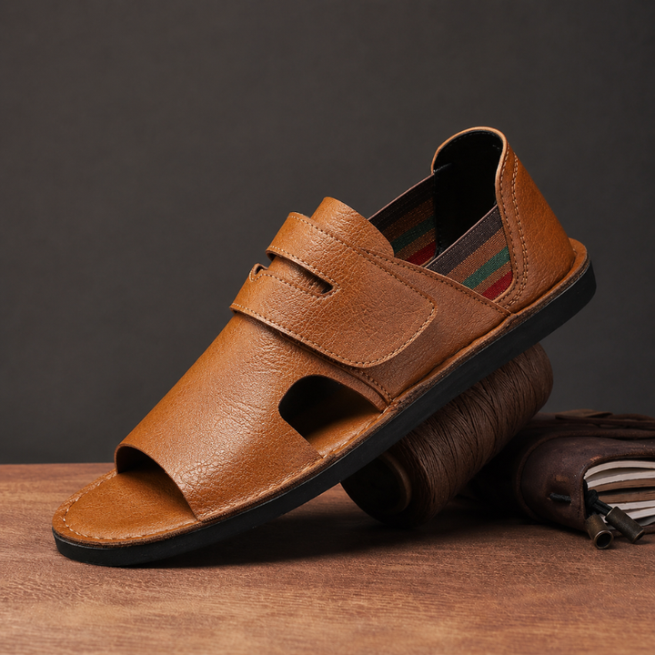 Nero Italiana Leather Sandals