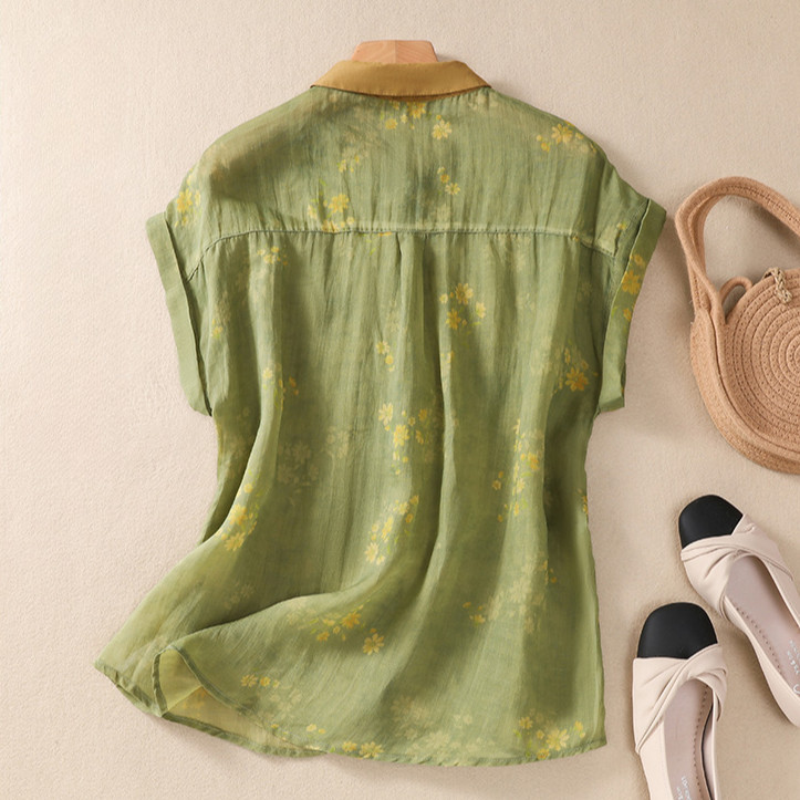 Vea Moda Sheer Blouse