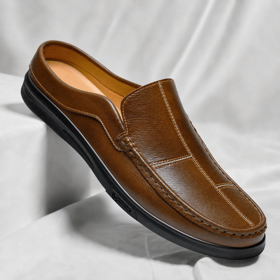 Veneto Italian Leather Mules