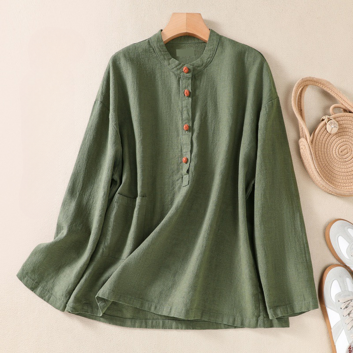 Natsuki Linen Blouse