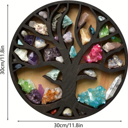 Tree of Life Crystal Display Shelf